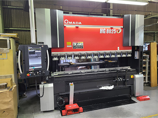 ベンダー（2.5m）AMADA HG8025