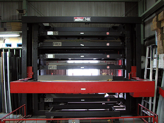 アマスペース材料棚（7段式） AMADA AMS-748